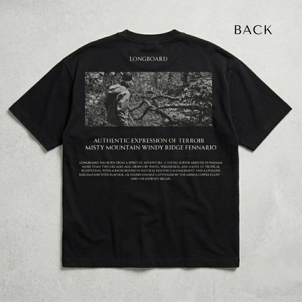 OVERSIZE T-shirt ||  Authentic Expression Of Terroir Longboard