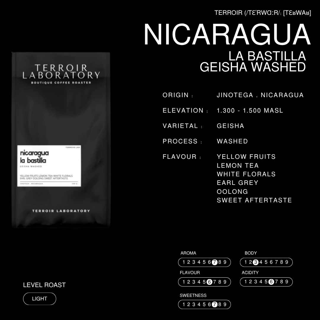 Nicaragua La Bastilla Geisha Washed - 100 GR