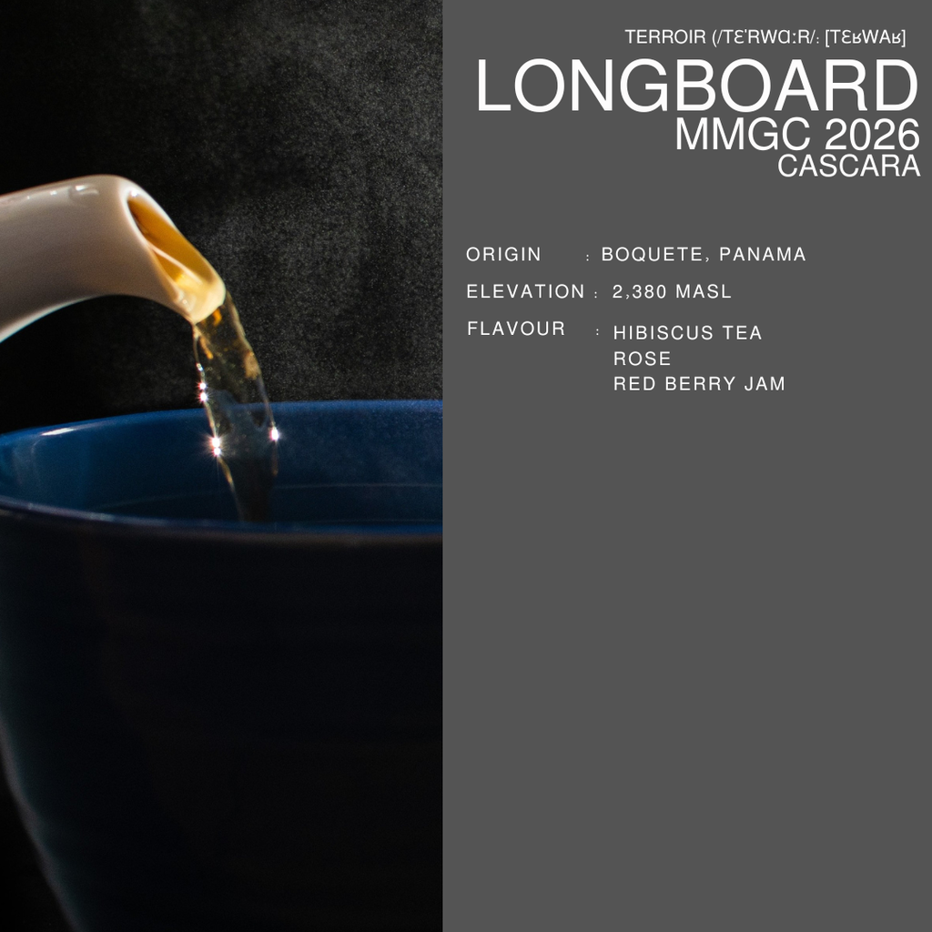 Longboard MMGC 2026 Cascara | Filter Roast | Terroir Laboratory