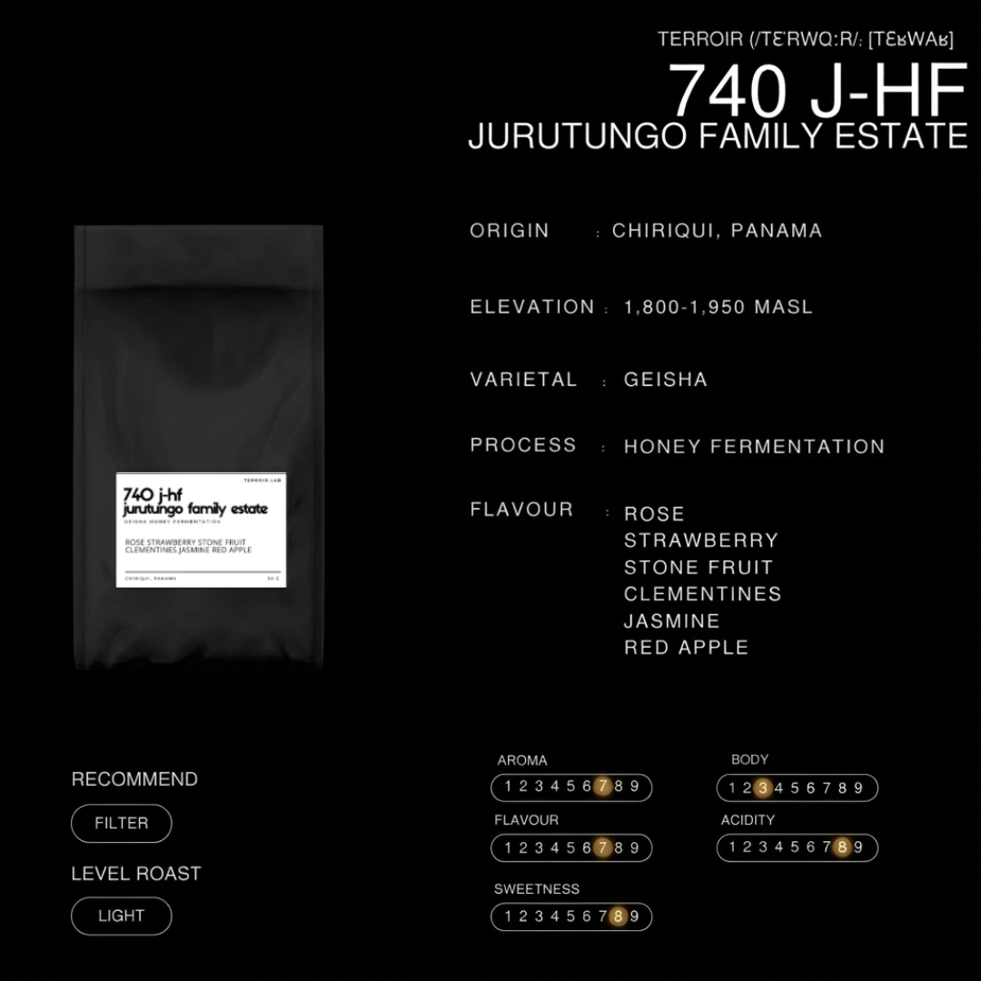 Jurutungo Family Estate Geisha ( 740 J-HF )